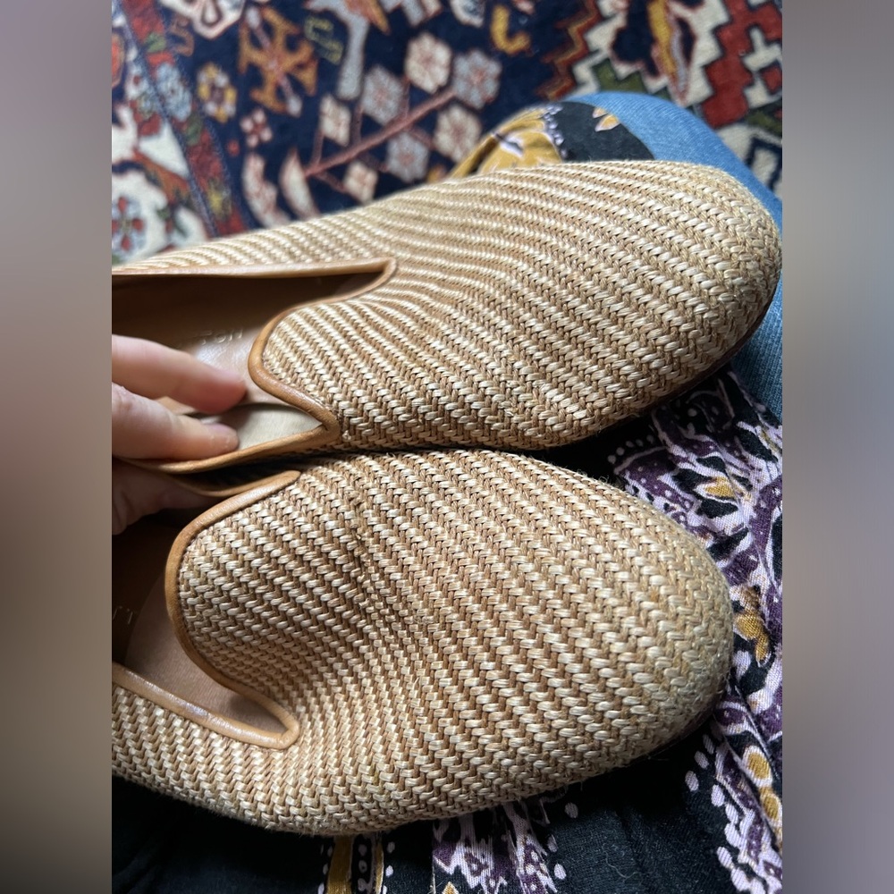 Stubbs & Wootton Woven Loafers, size 10 - Picture 4 of 6